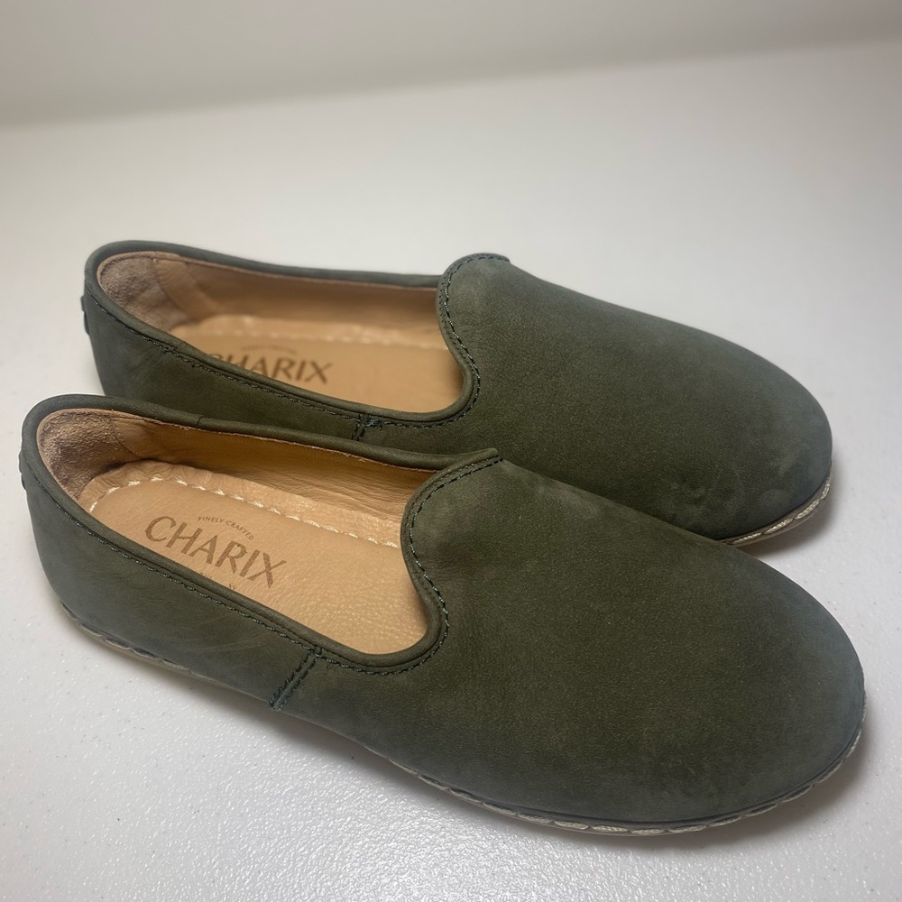 Clarks Women's Green Loafers - Picture 2 of 5